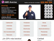 Tablet Screenshot of amd-averias.com